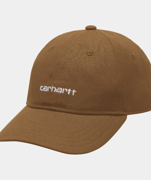 CARHARTT WIP SCRIPT CAP tamarind white